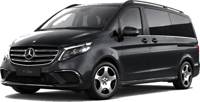 Mercedes-Benz V-Class ski transfer